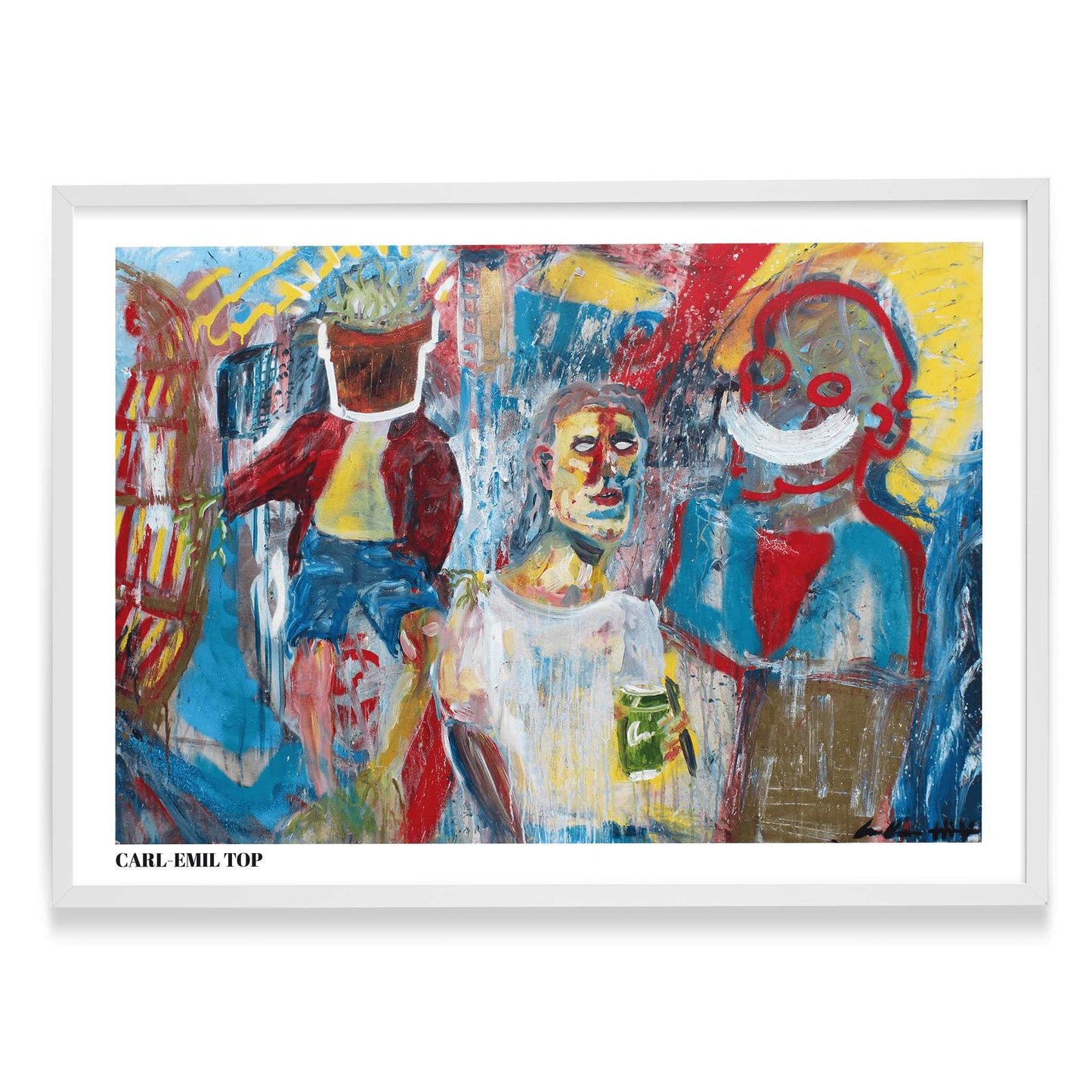 Kunstplakat / Rastløs III - plakatcentralen