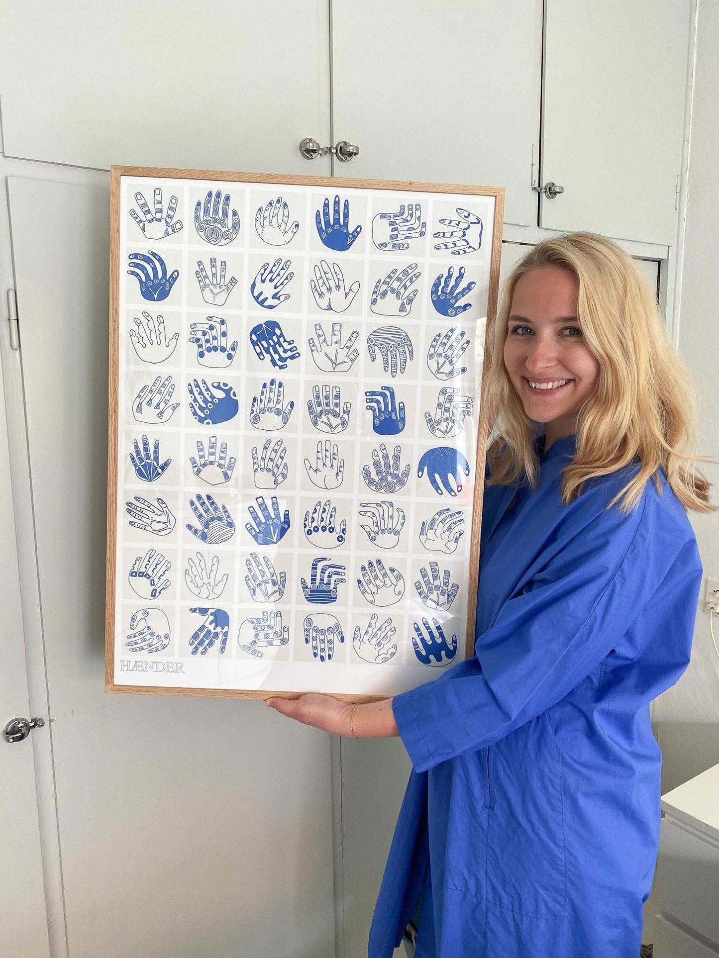 Kunstplakat / Hænder - plakatcentralen