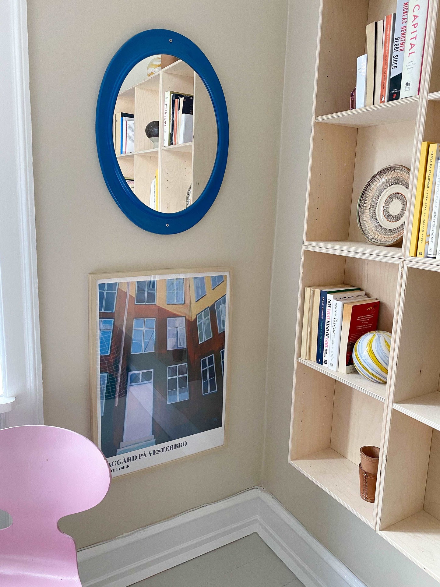 Kunstplakat / Baggård på Vesterbro - plakatcentralen