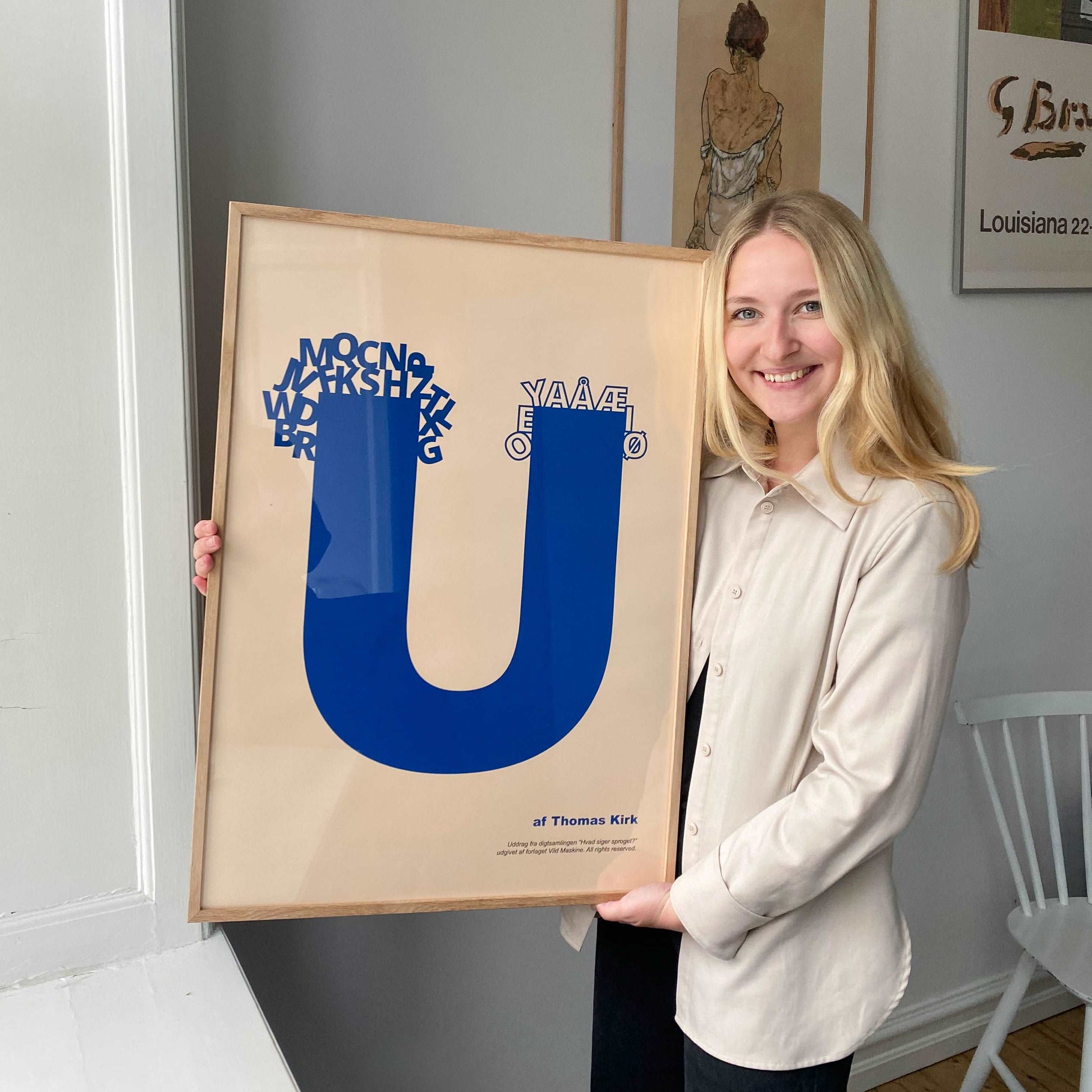 Kunstplakat / Magnetisk U - plakatcentralen