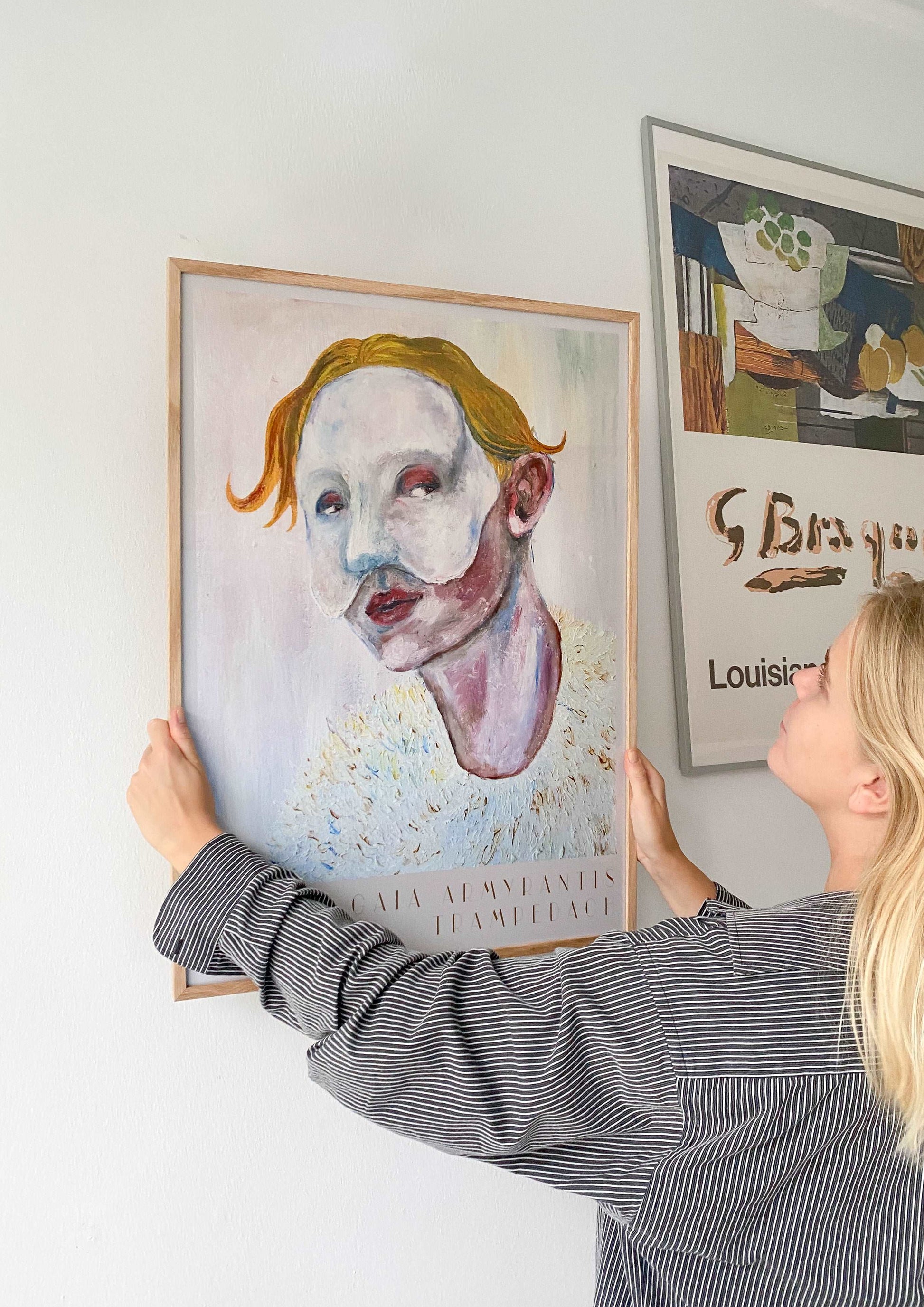Kunstplakat / Masked Selfportrait - plakatcentralen