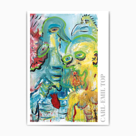 Kunstplakat / Rastløs II - plakatcentralen