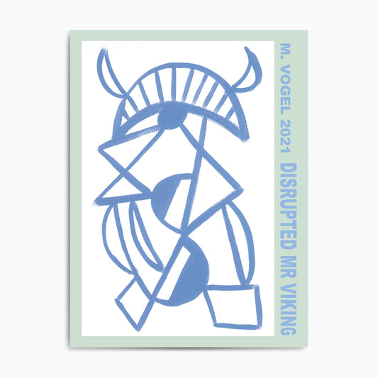 Kunstplakat / Disrupted Mr. Viking - Plakatcentralen