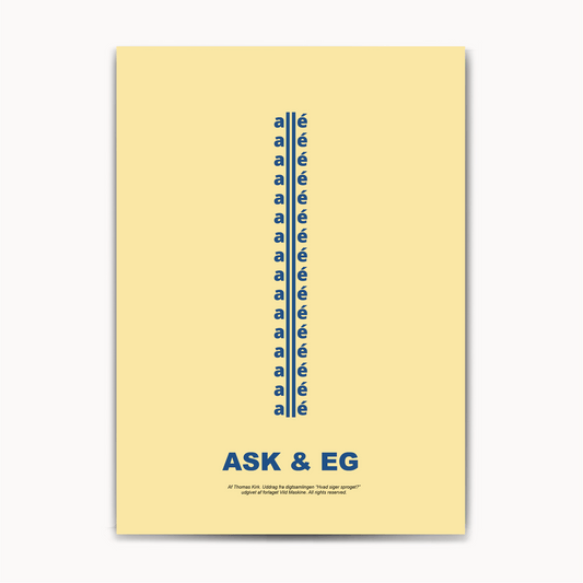 Kunstplakat / Ask & Eg - plakatcentralen